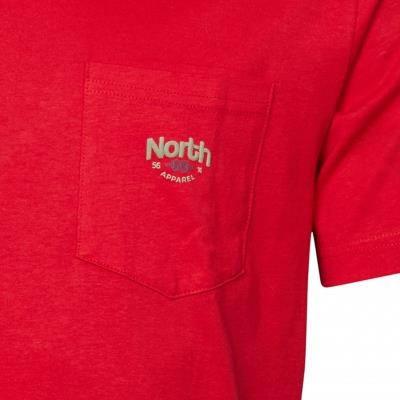 North 56*4 Mens Big Size Printed Tee Shirt (11104) 2XL-10XL, 3 Colours