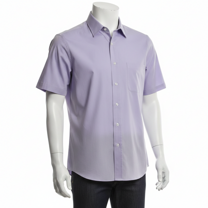 Double Two Men's Classic Cotton Blend Shirt 6 Colours Collar 14.5–23" - additional view 6