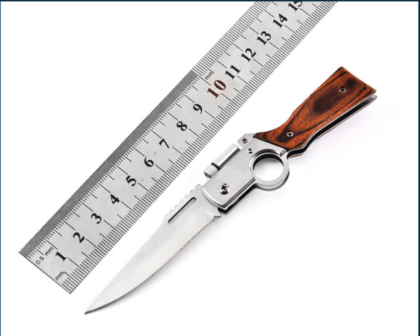 Folding Multifunctional Outdoor Multi-stainless Steel A Self-defense Tactical Knife