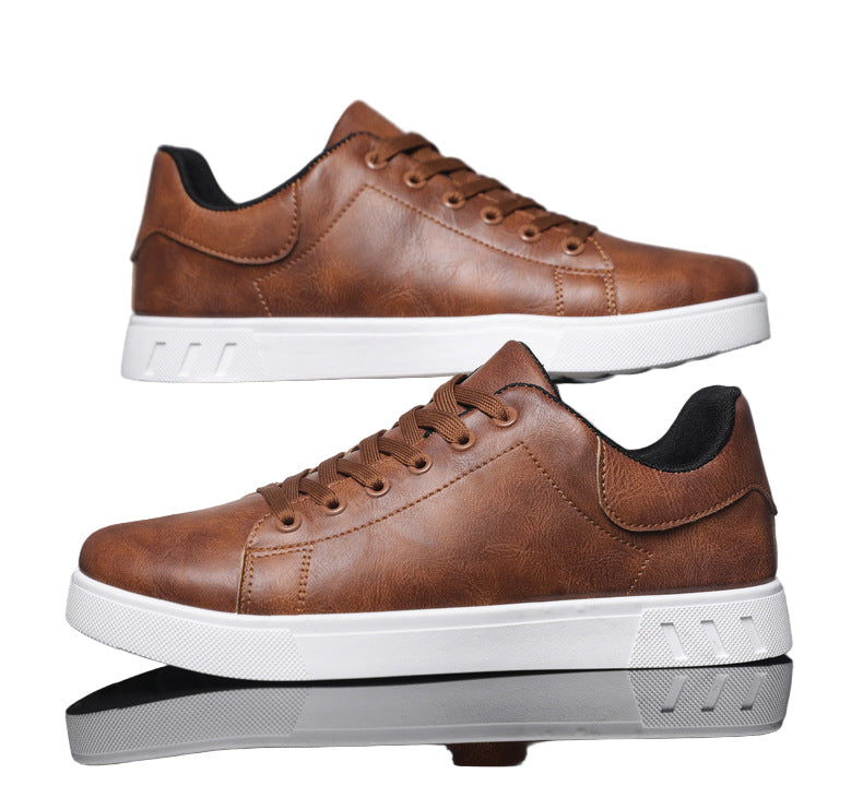 Lace-up Flat Shoes Men's Fashion Casual Shoes