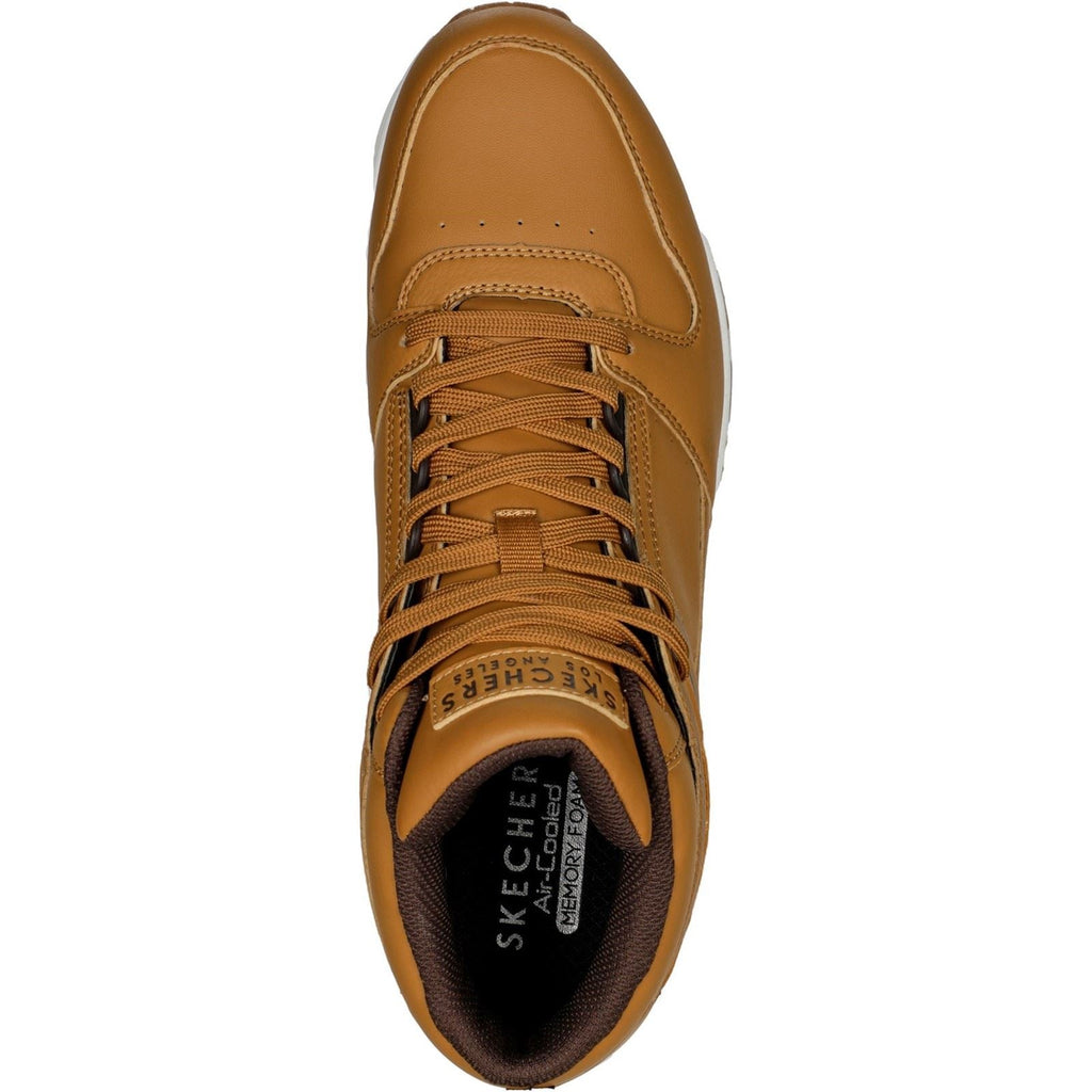 Skechers (GAR232547) Men's Uno Keep Close Trainers in Whiskey 6 to 12