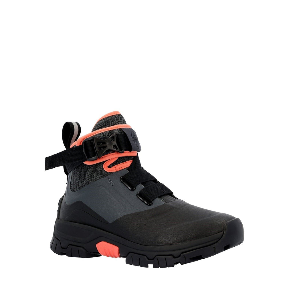 Muck Boots Women's Apex Pac Mid Boot in Black/Dark Shadow 1 to 7