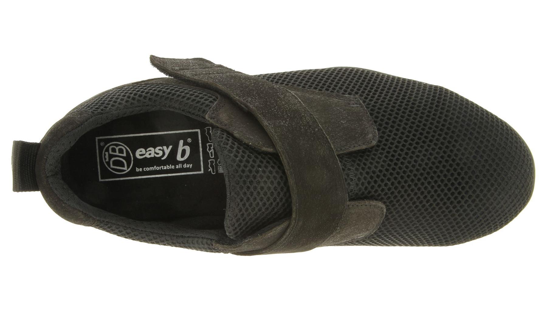 DB Shoes (89226A) Men's ANDY Stylish Sporty Shoes 2V Fit in Black 6 to 14