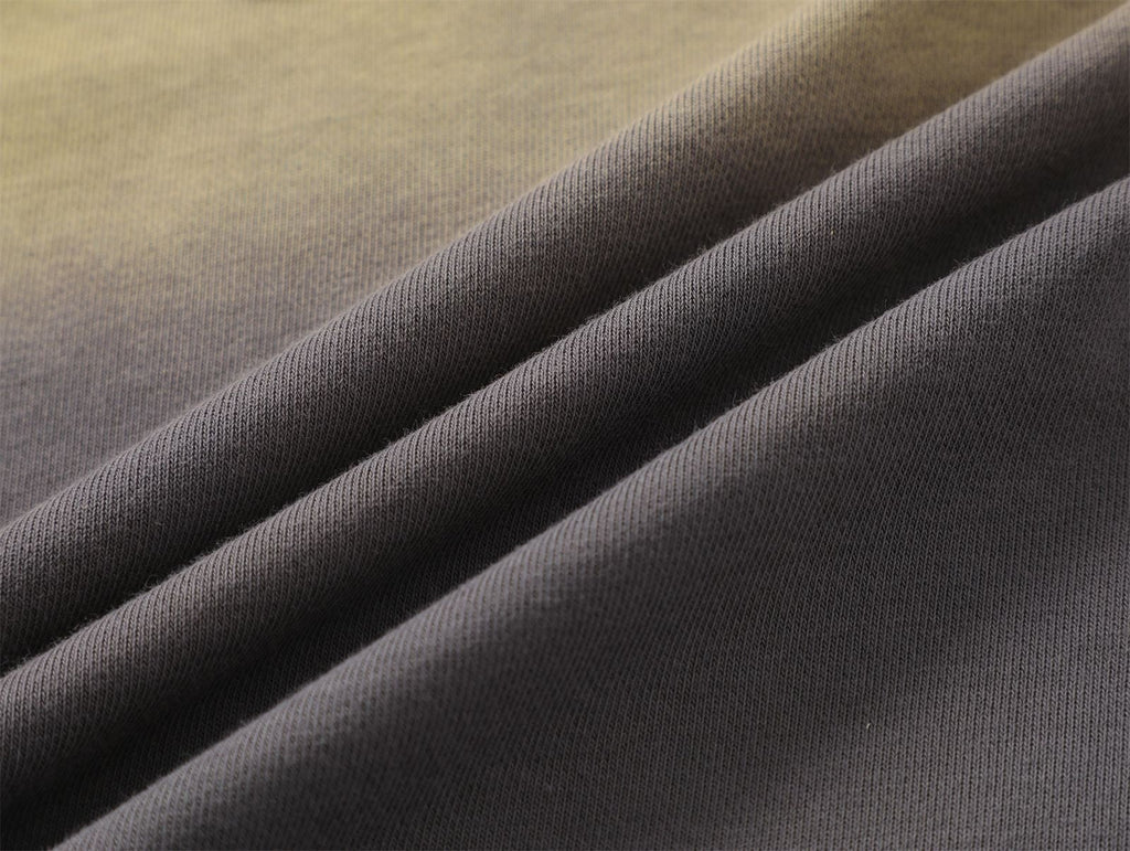 High Street Washed Distressed Embroidered Round Neck Sweater