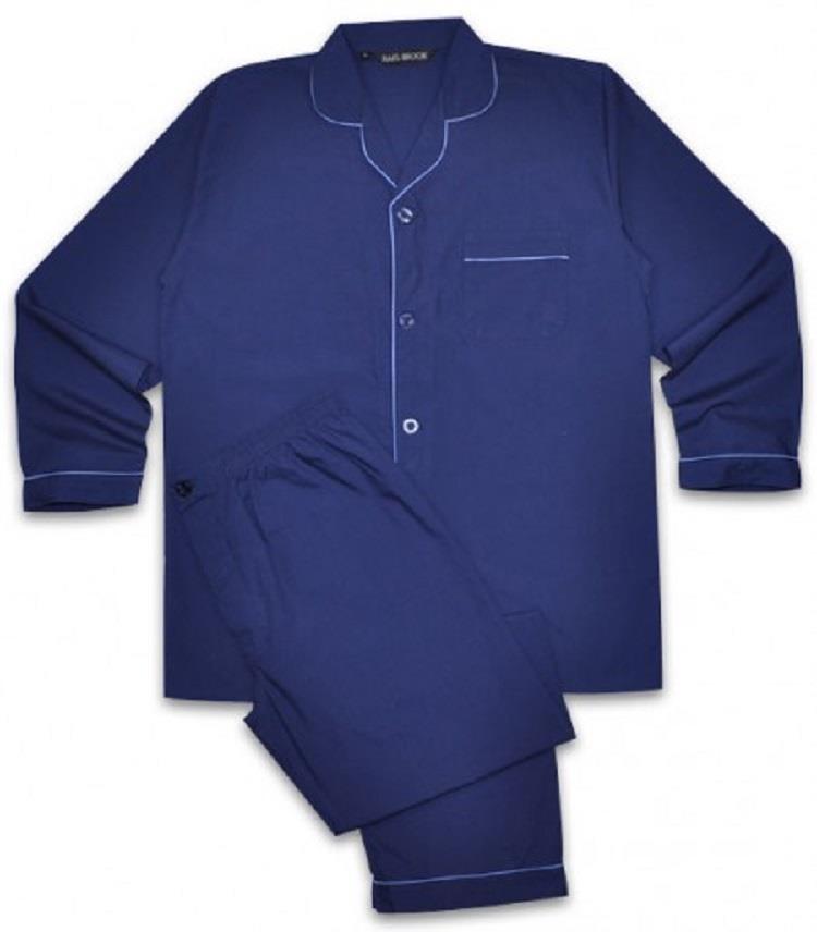 Rael Brook Men's Plain Pyjamas Size Small-4XL  in  4 Colours