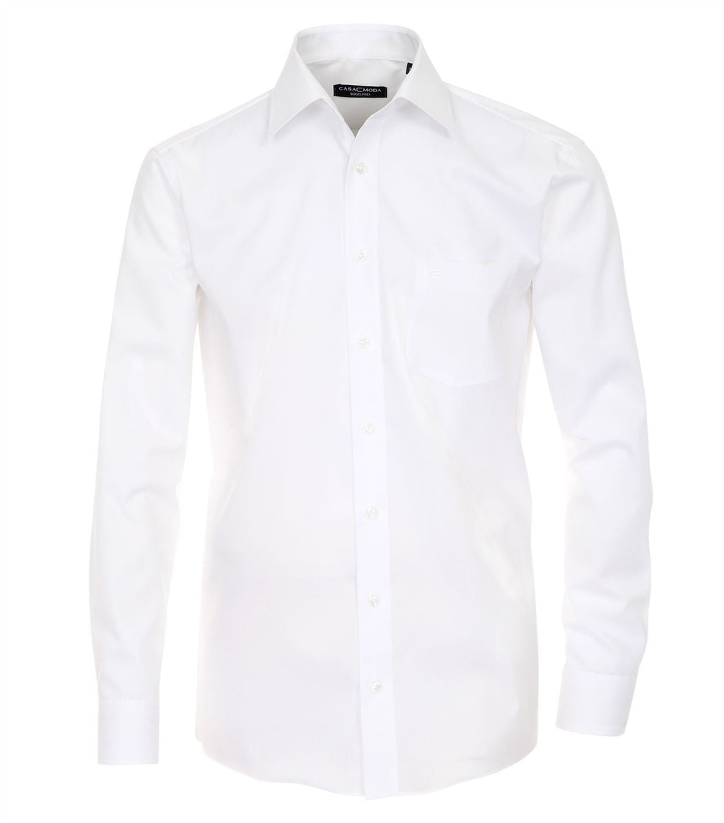 Casa Moda Pure Cotton Kent Collar Long Sleeved Business Shirts