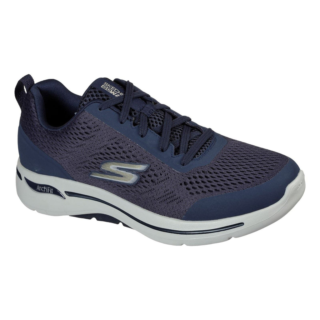 Skechers Go Walk Arch Fit Idyllic Sports Shoes Mens Sports in  Navy Gold
