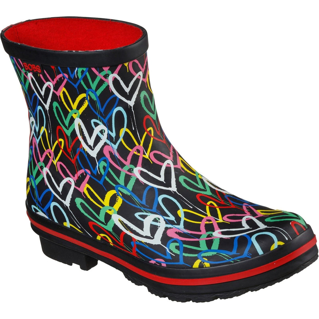 Skechers (GAR113617) Patterned Wellingtons Rain Check Raining Love Shoes in UK 3 to 8
