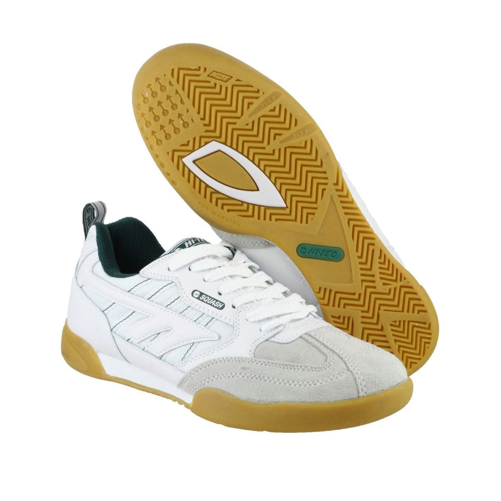 Hi-Tec Unisex Squash Trainer in White 3 to 13