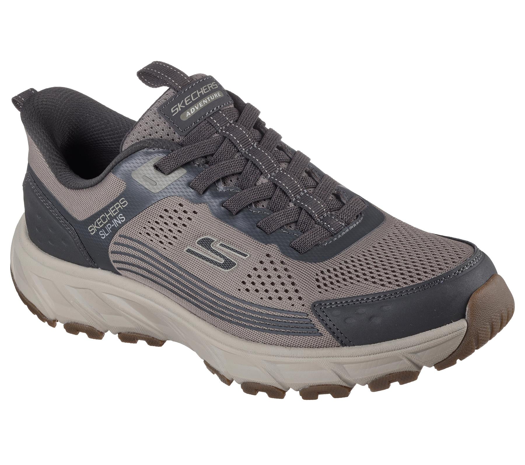 Skechers Slip On Shoe For Men Hillcrest 2.0 Slip-Ins in Dark Taupe, 5.5-13