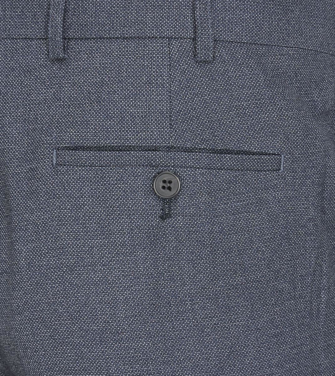 Skopes Men's Harcourt Slim Fit Suit Trouser in Blue Waist 30 to 46