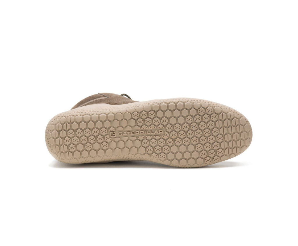 CAT Mens Code Hex Mid Shoes in Muddy Argile