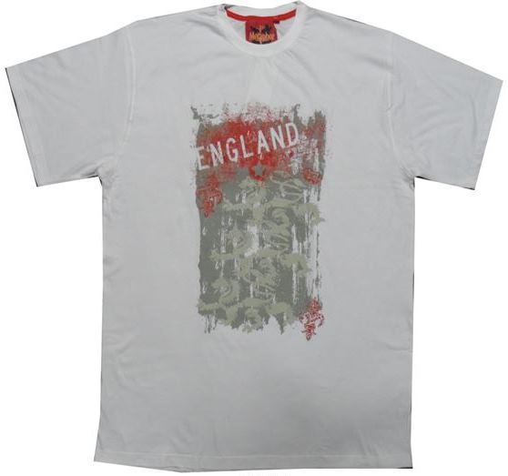 METAPHOR PURE COTTON PRINTED ENGLAND T SHIRT IN SIZE MEDIUM TO 8XL, 3 COLORS