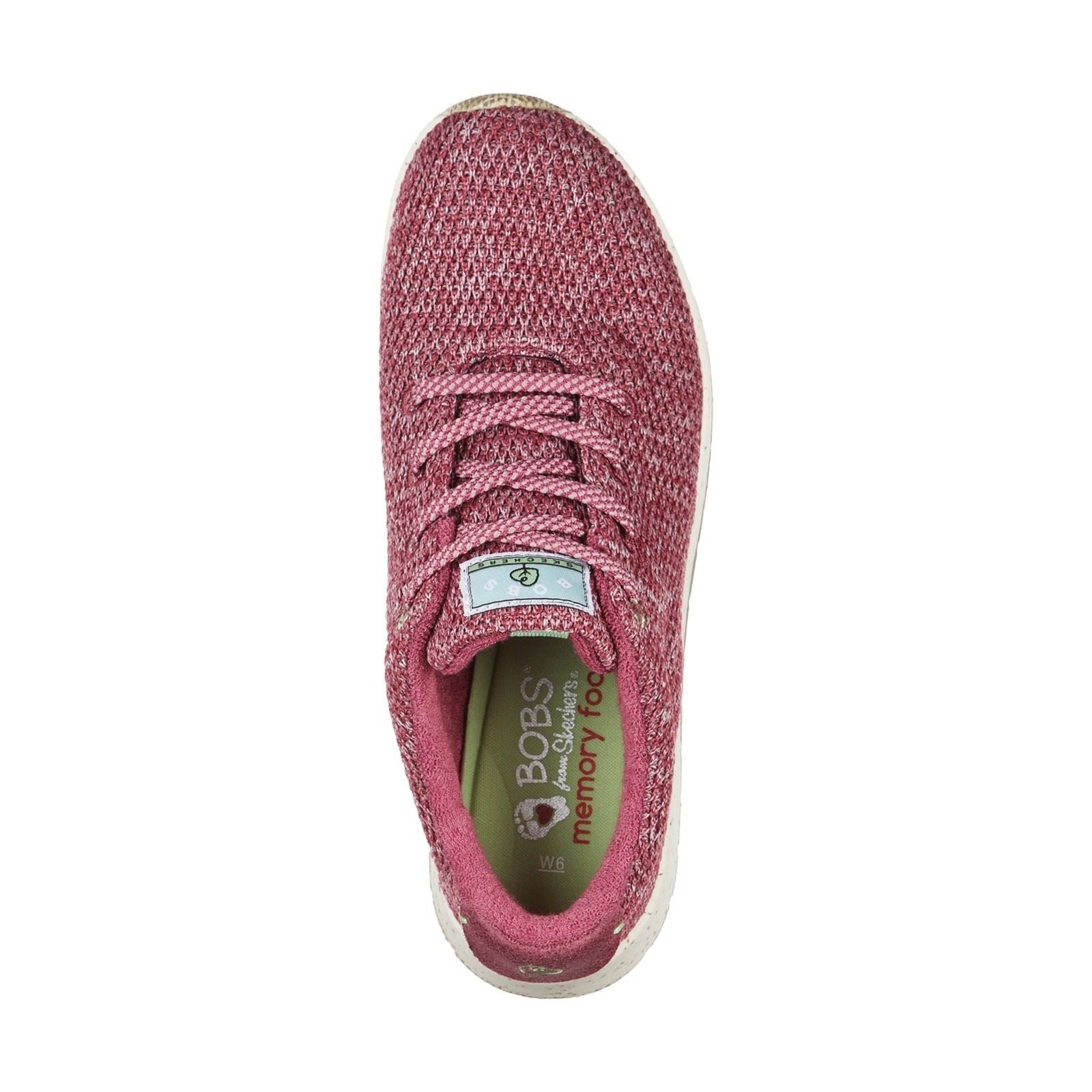 Skechers Bobs Earth Ladies Sports Shoes in Raspberry