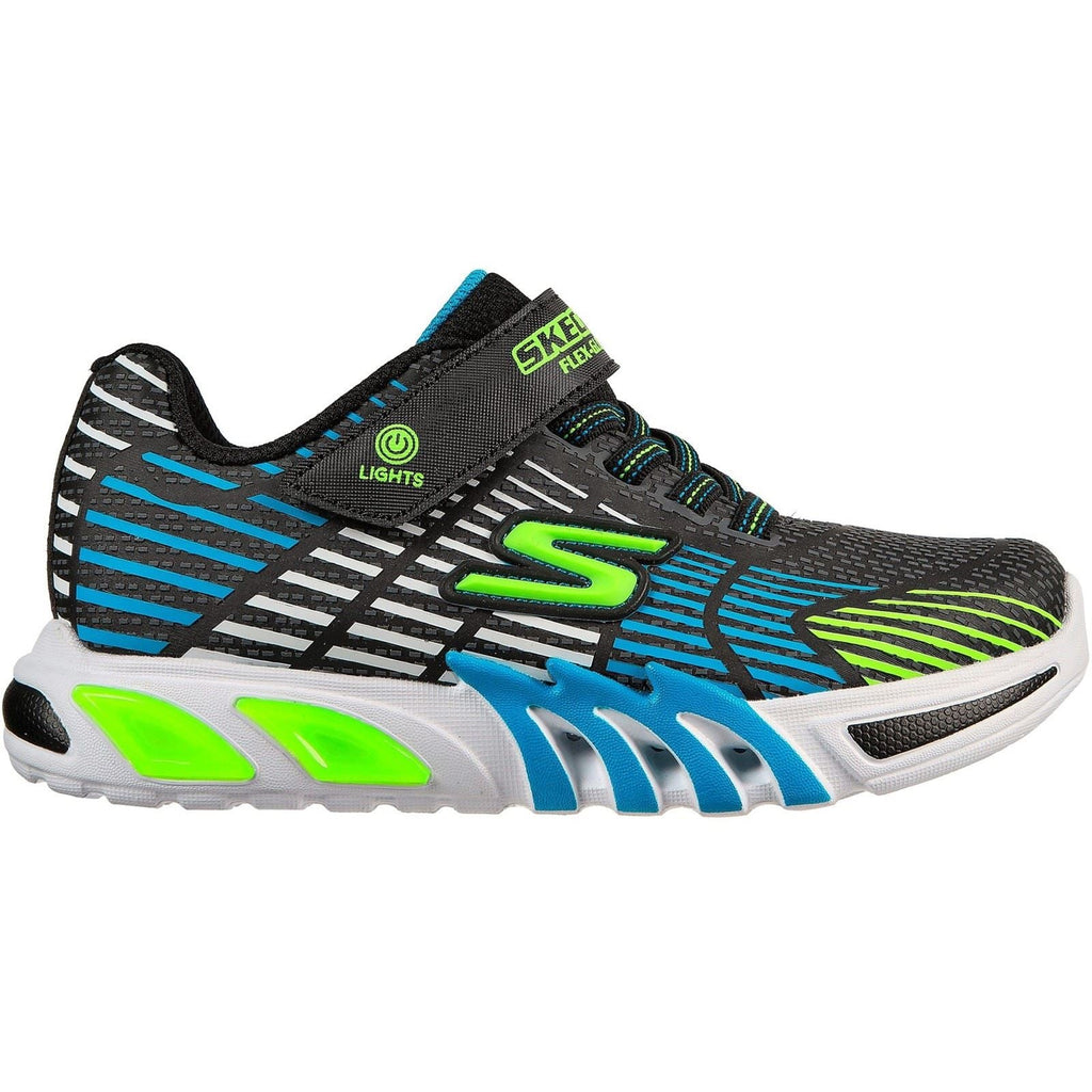 Skechers (GAR400135N) Childrens Sports Flex-Glow Elite in UK 4 to 9