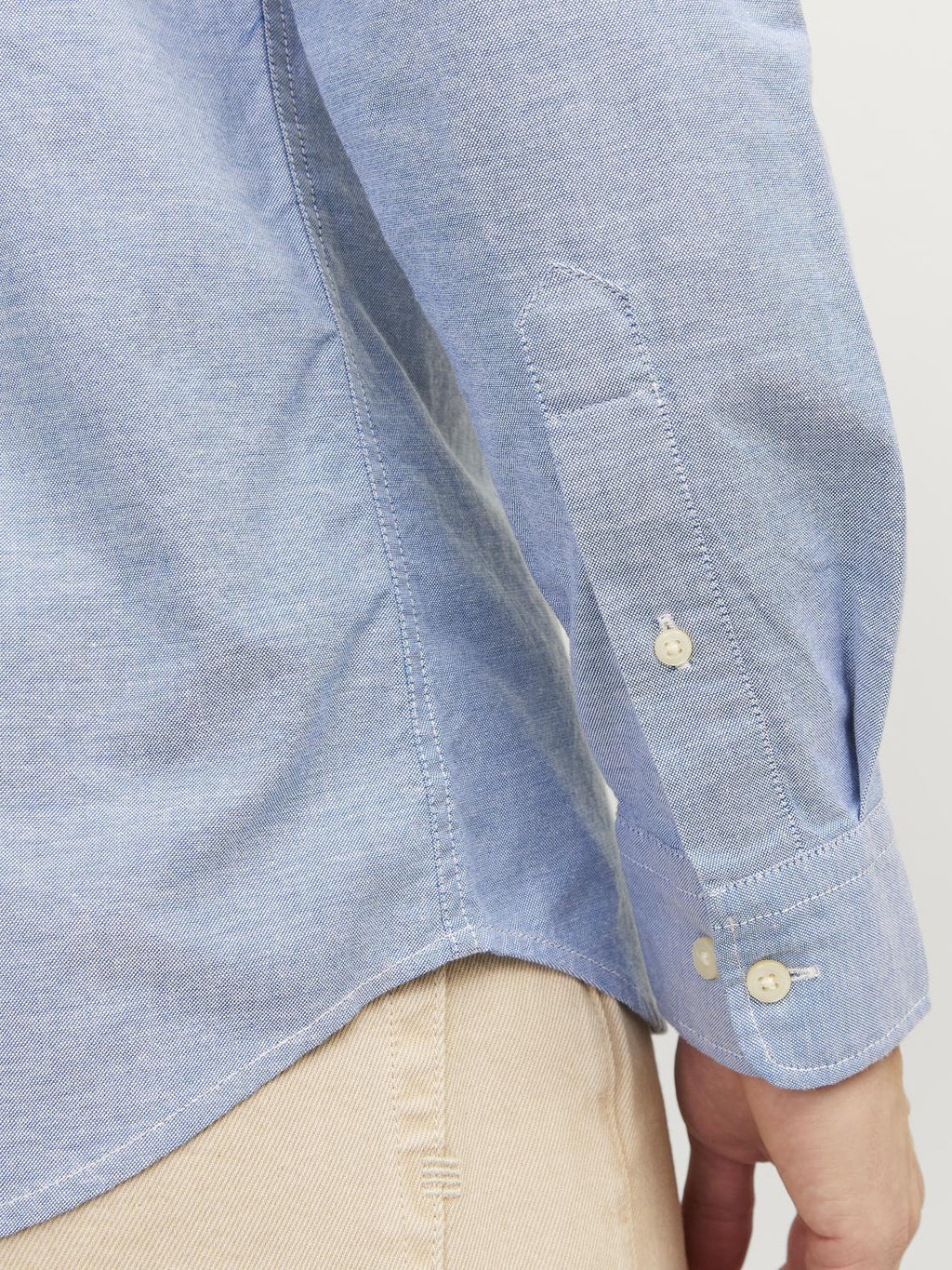 Jack & Jones Oxford Shirt With Long Sleeves For Men (JPRBLUBROOK) in 8 Colours, L-XL