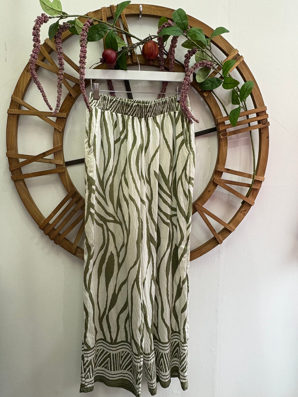 Luxtyle Zebra Co-ord Set – One Size (Fits 8–16/18)