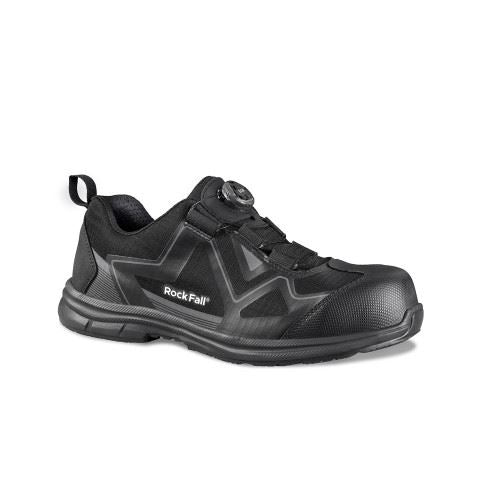 Rock Fall RF140 Volta Electrical Hazard Boa Safety Trainer in 6 to 12, Black