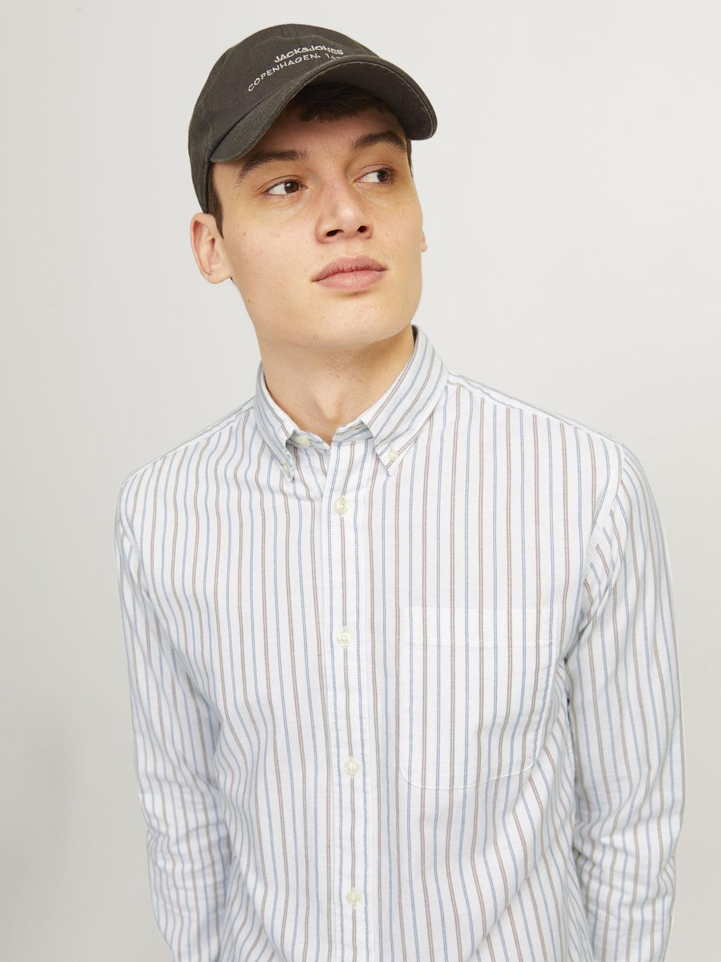 Jack & Jones Oxford Shirt With Long Sleeves For Men (JPRBLUBROOK) in 8 Colours, L-XL