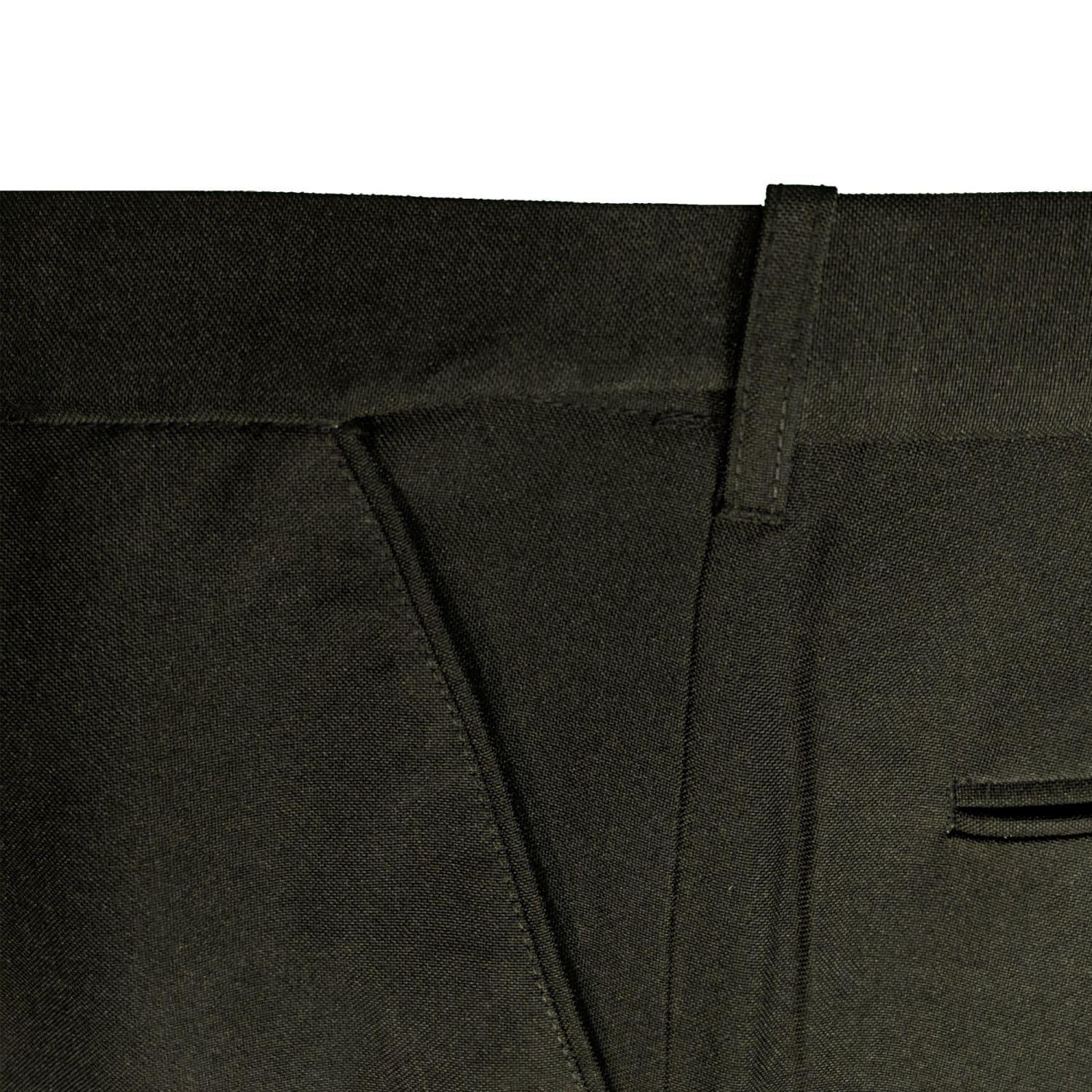 D555 Men's MAX Side Adjustable Waist Trouser in Black 62 to 70