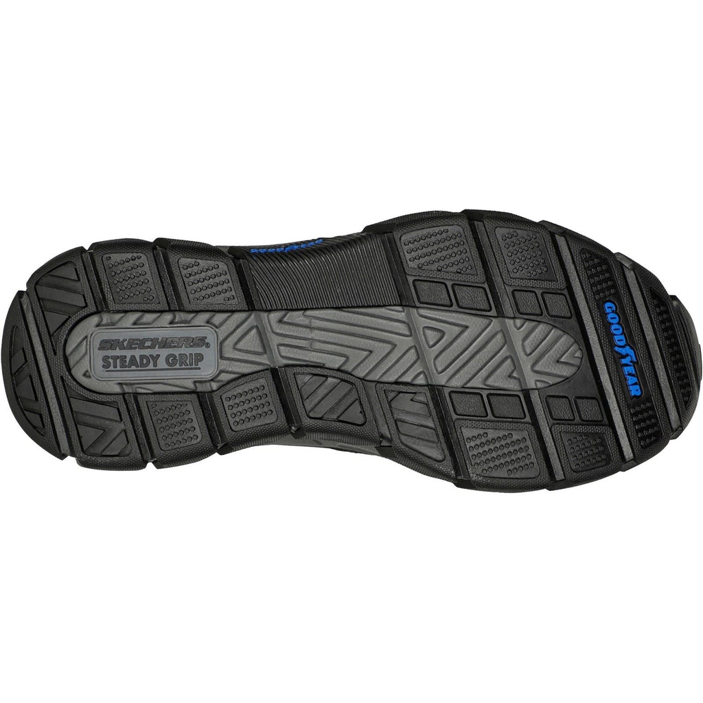 Skechers (GAR204810) Men's Respected Elgin Shoes in Black 6 to 12