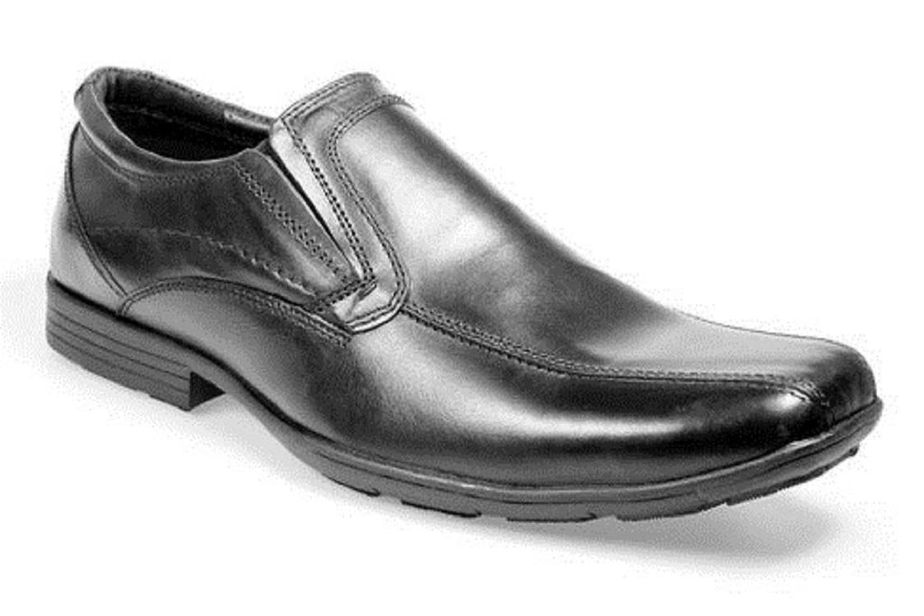 POD Mens Derby Black Shoes