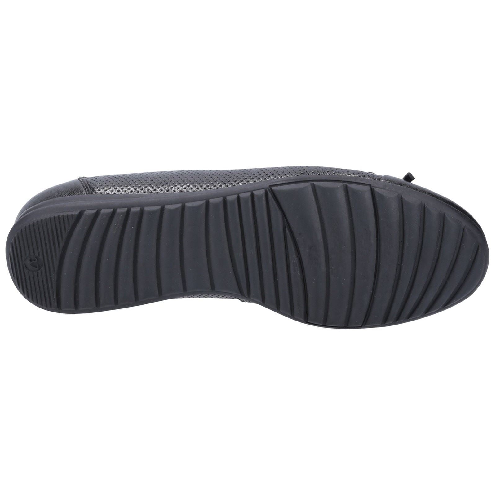 Hush Puppies Jolene Slip Ons Ladies Shoes in Black