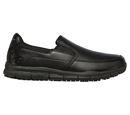 Skechers (77157EC) Mens Nampa Groton Occupational Shoes in Black Size 8 to 12