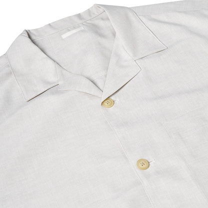 Men's Open Collar Summer Shirt Short Sleeve Relaxed Fit S–XL