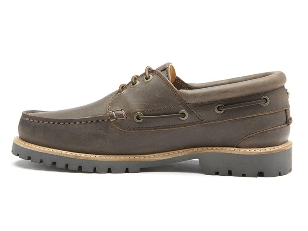 Chatham Mens Sperrin-Dark Brown Winter Boast Shoes