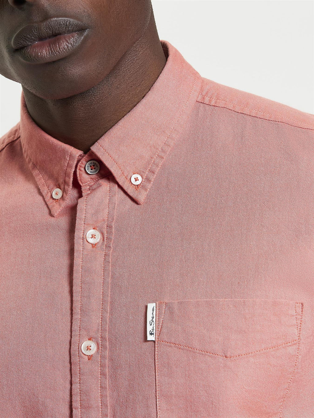 Ben Sherman Signature Oxford Short Sleeve Shirt For Men in 2 Colours, 2XL-5XL