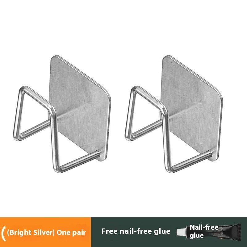 Kitchen Rack Punch-free Wall Hanging Pot Storage Rack