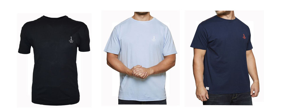 North 564 Pure Premium Cotton Printed Tee (71134) in Size XL to 8XL, 3 Options