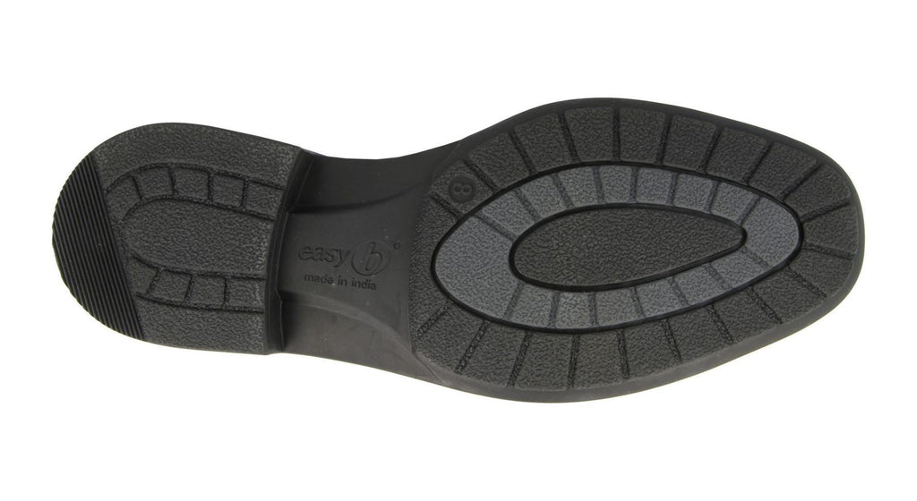 DB's Men's Wide (2V Fit) Formal Lace Up Oxford Shoes (Sutton) in Black Size 8