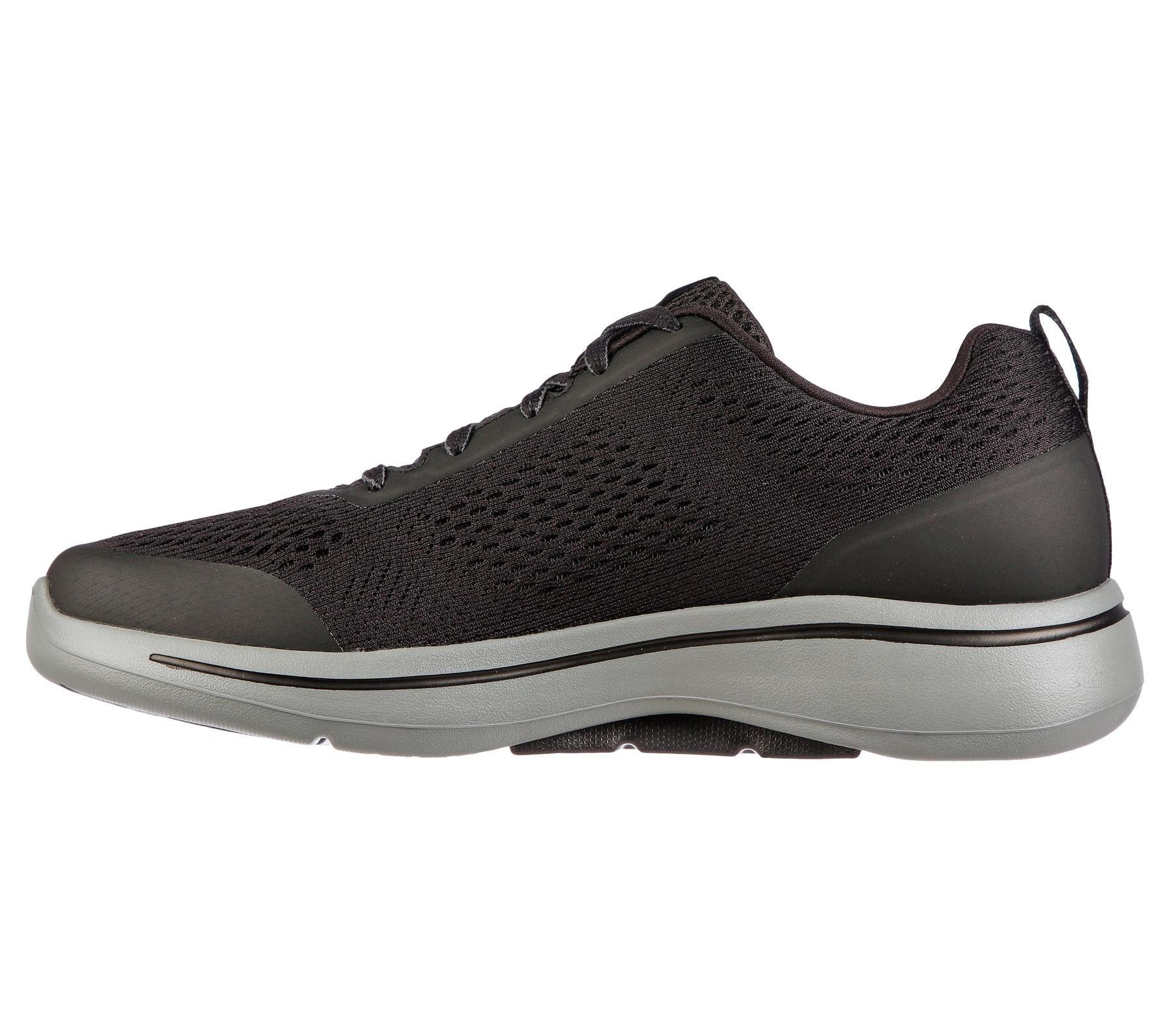 Skechers Men's GOwalk Arch Fit - Idyllic Sneaker Shoes in Black in Size UK7 to UK15