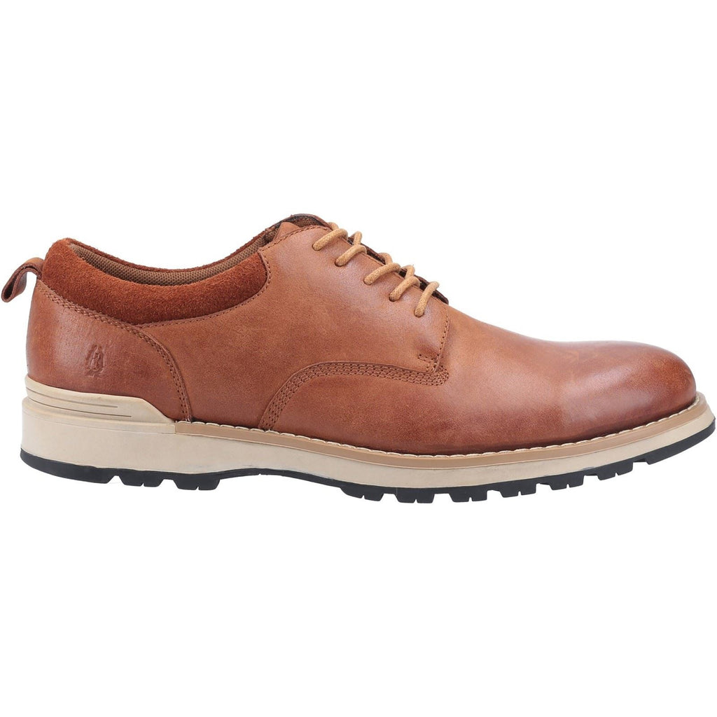 Hush Puppies Dylan Laces Mens Shoes in Tan