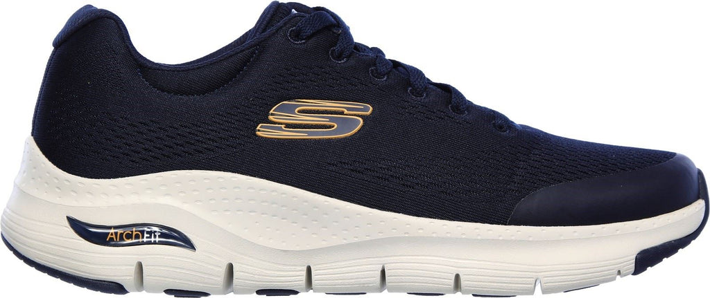 Skechers Arch Fit Lace Up Sports Mens Sports in Navy