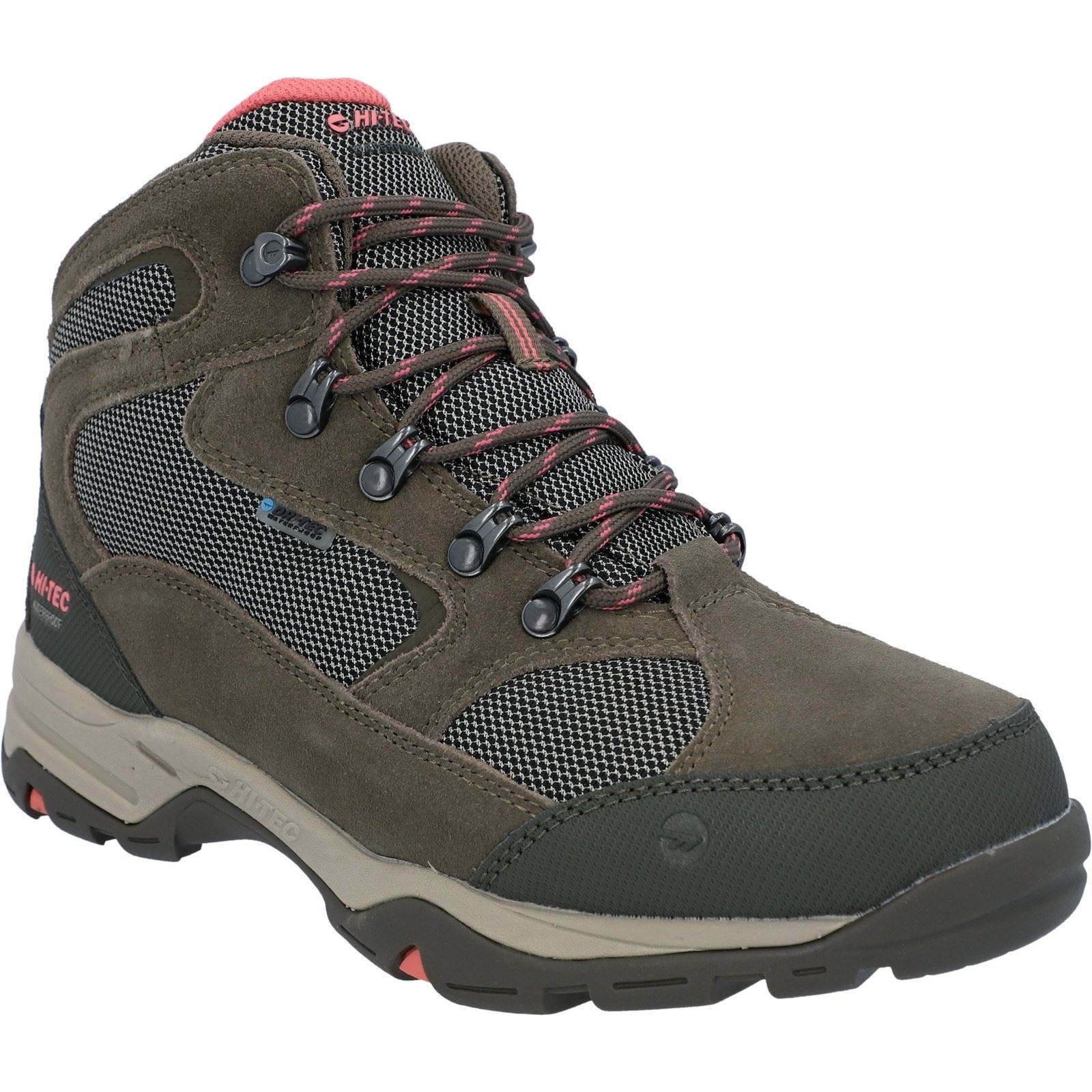Hi-Tec Women's Storm WP Walking Boots in 2 Colour Options 4 to 8