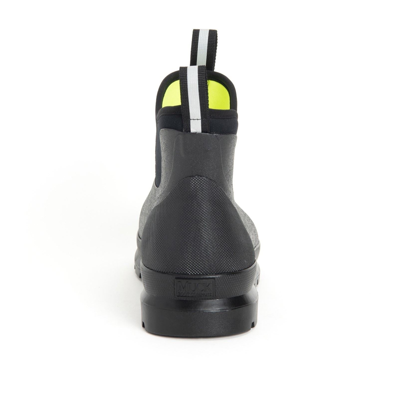 Muck Boots Men's Chore Classic Chelsea Rain Boot in Black 4 to 12