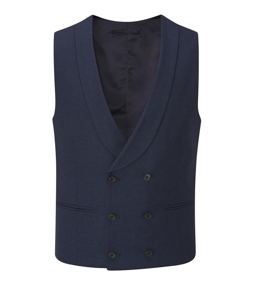 Skopes Men's Tailored Fit Harcourt Waistcoat in Navy 34 to 62 Regular