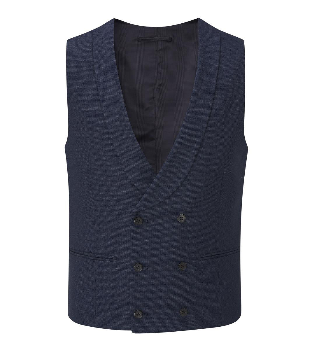 Skopes Men's Tailored Fit Harcourt Waistcoat in Navy 34 to 62 Regular