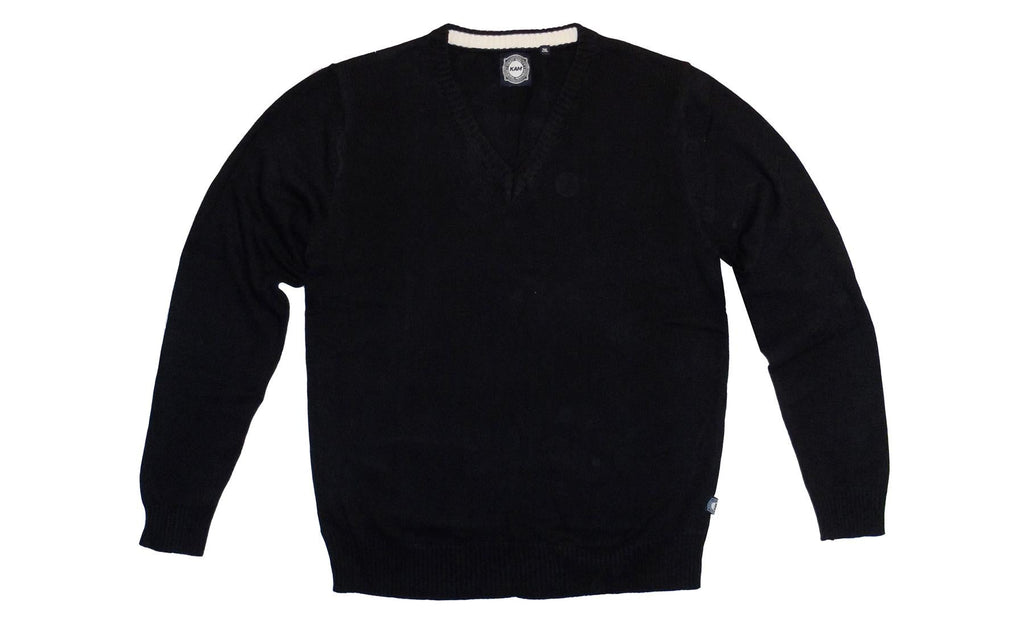 KAM Mens Premium Cotton V Neck Pullover/Jumper