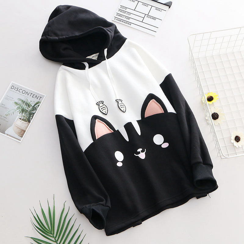 Women’s Oversized Hoodie – Casual Loose Fit Sweatshirt for Students