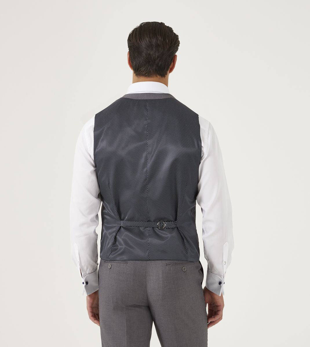 Skopes Madrid Suit Waistcoats For Mens in Grey, 34 to 62
