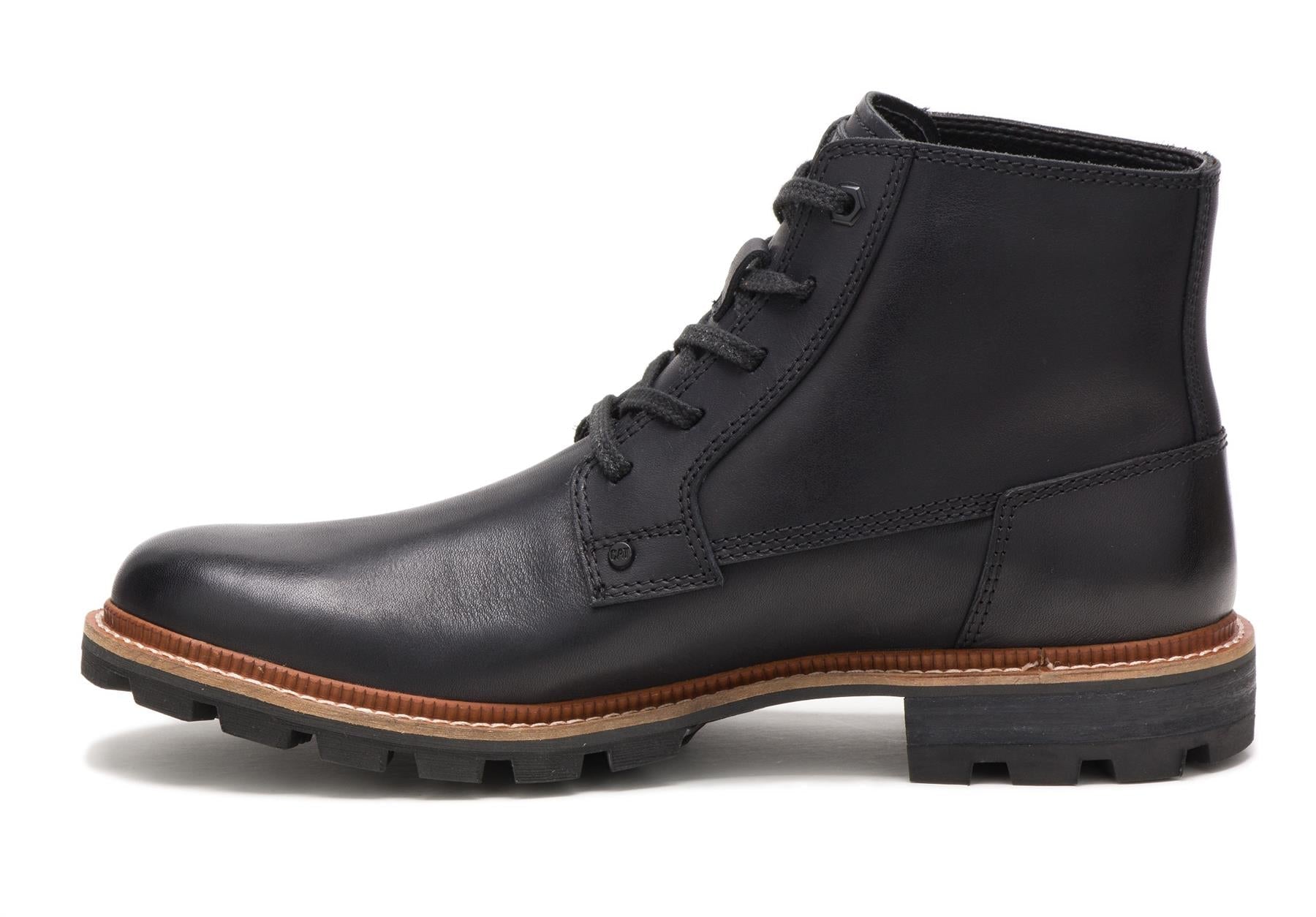 CAT Mens Wide Fit Water Proof Full Grain Impermeable Leather Boots (Wayward)