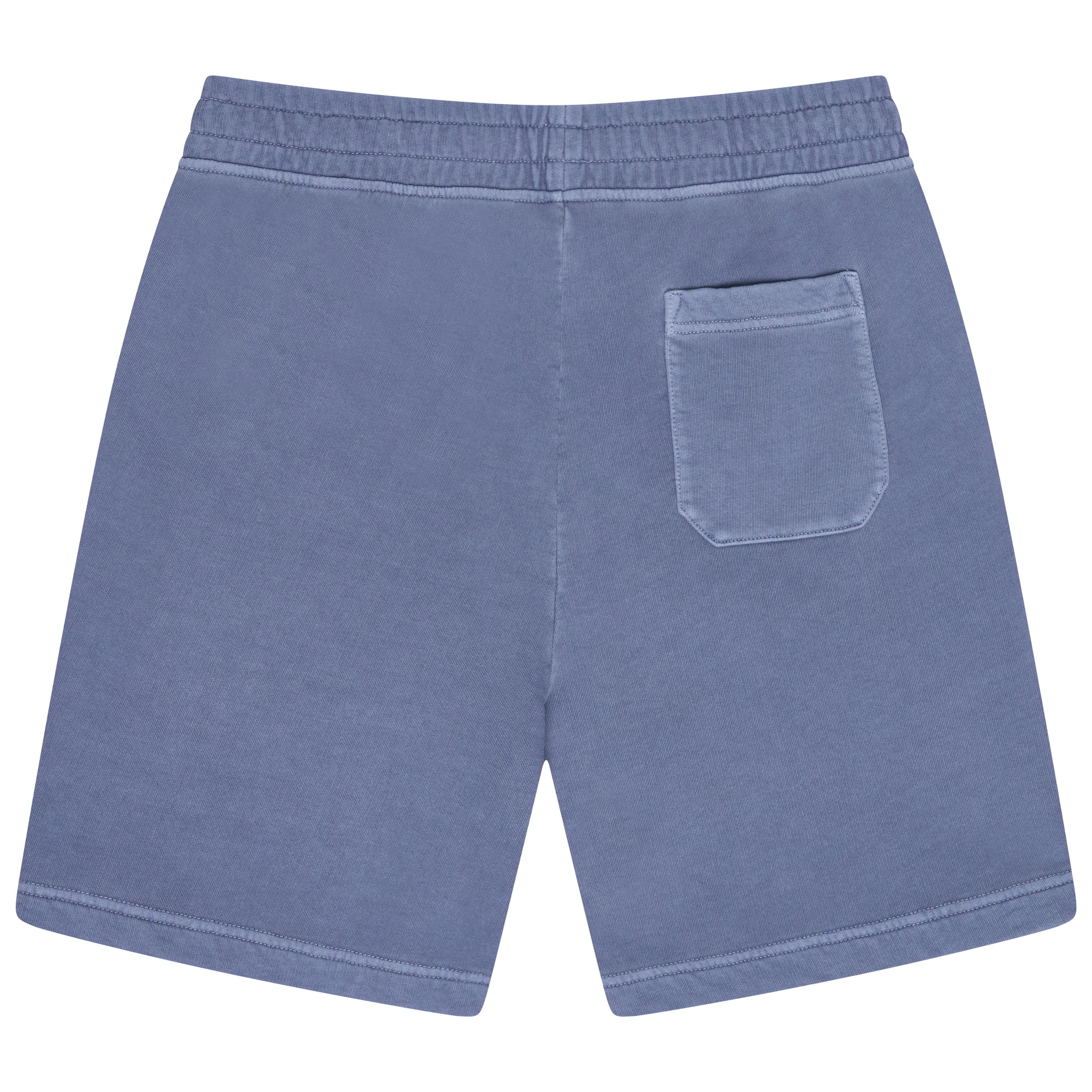M&S Men's Relaxed Fit Pure Cotton Garment Dye Shorts Blue Green S–3XL 2 Pack