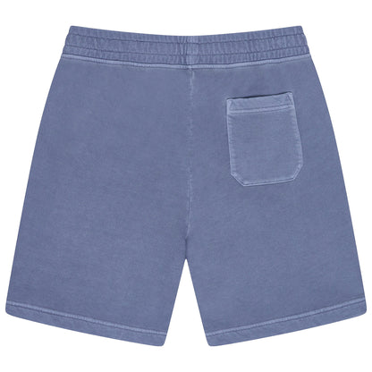 Ex-M&S Men's Relaxed Fit Pure Cotton Garment Dye Shorts Blue Green S–3XL - additional view 4
