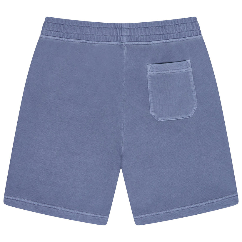 Ex-M&S Men's Relaxed Fit Pure Cotton Garment Dye Shorts Blue Green S–3XL - additional view 4