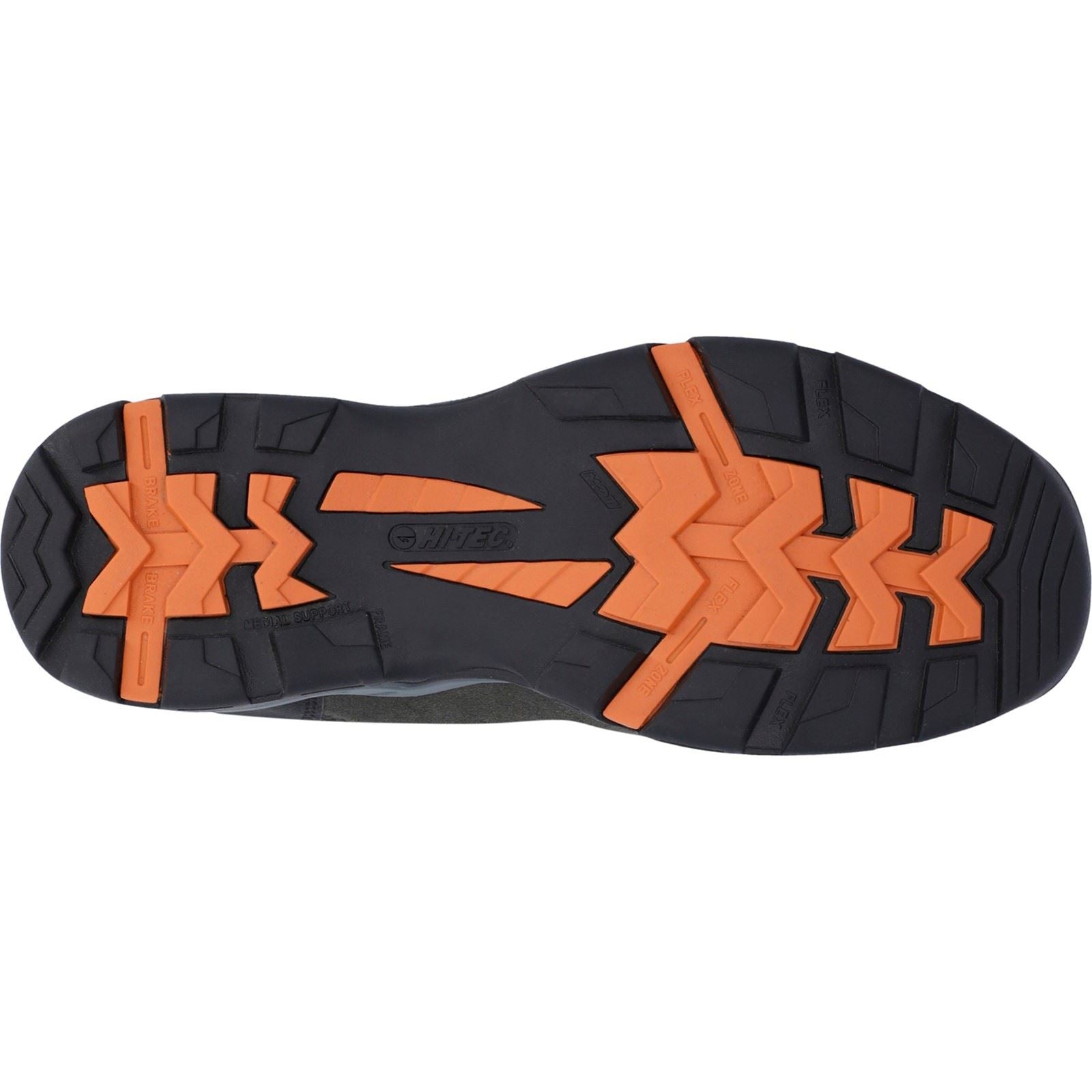 Hi-Tec Men's Bandera II Low Waterproof Walking Shoes in Charcoal/Graphite 6 to 16