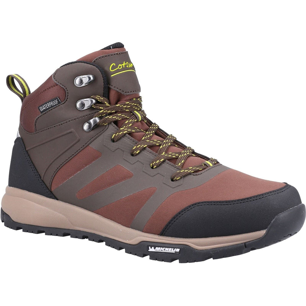 Cotswold Men Hiking Boots - Kingham Mid Boot in 2 Colours, 7-12